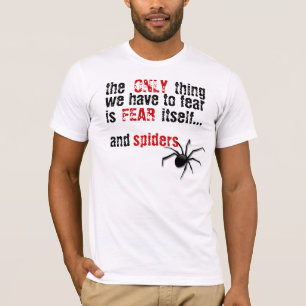 Camiseta Arañas del miedo