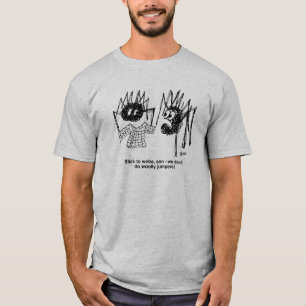 Camiseta Arañas divertidas y Personalizados de tejedores we
