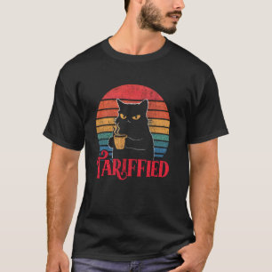 Camiseta Arancelado Arancel-ado Divertido Gato Enojado Bebi
