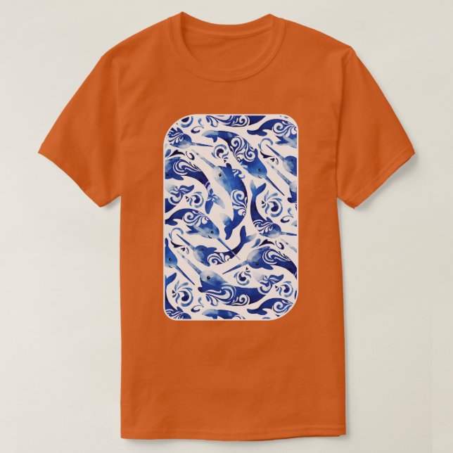 Camiseta Aranceles de la Marina Azul (Diseño del anverso)