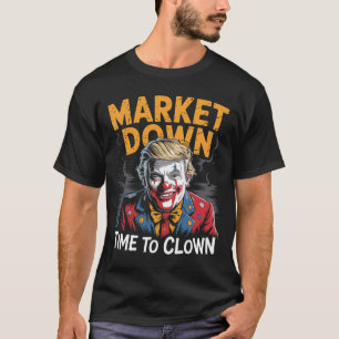 Camiseta Aranceles de Trump Recesión Meme Mercados Abajo Ti