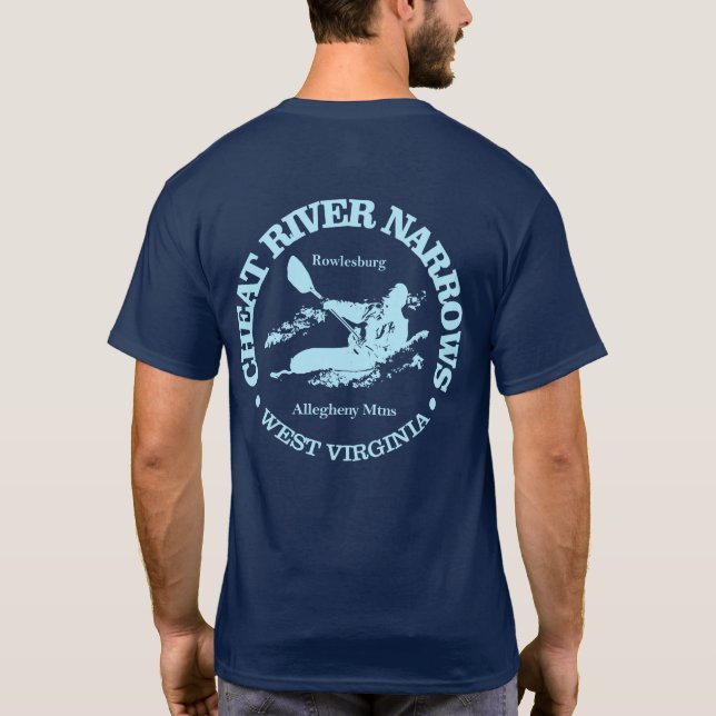 Camiseta Aranceles del río Cheat (K2) (Reverso)