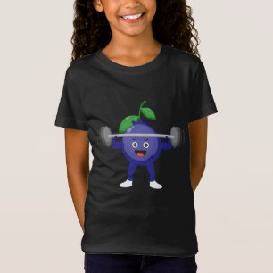 Camiseta Arándano azul, Ropa de Vestido de Frutas, Ascensor