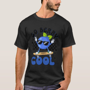 Camiseta Arándano Tan Genial Amante De La Fruta Temporada D