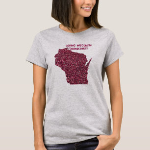 Camiseta Arándanos de amor de Wisconsin