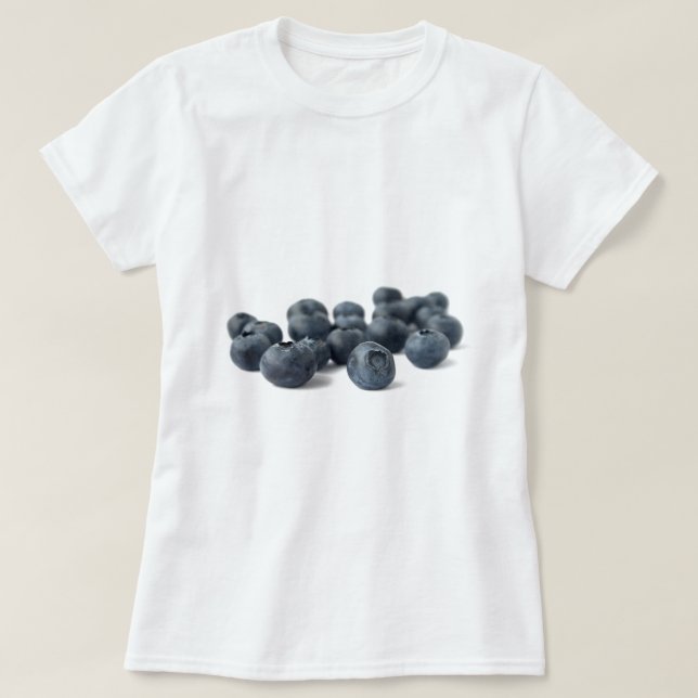 Camiseta Arándanos frescos (Diseño del anverso)