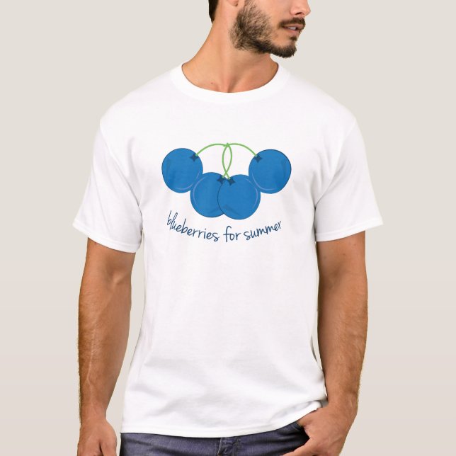 Camiseta Arándanos para el verano (Anverso)