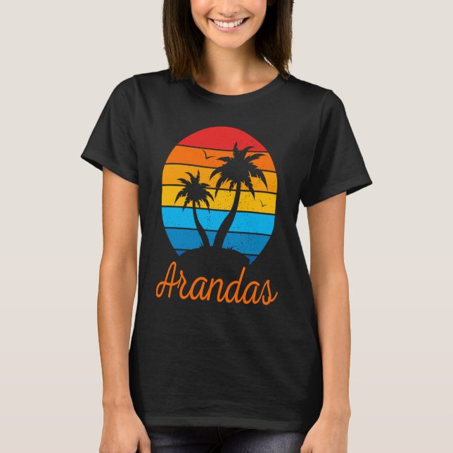 Camiseta Arandas Mexico Family Vacation Beach Tropical (Anverso)