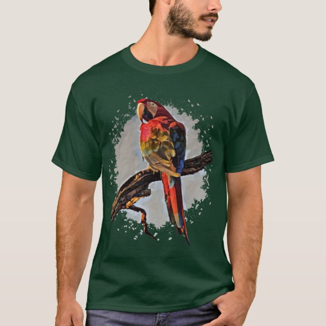 Camiseta Arara Vermelha 2 (Anverso)