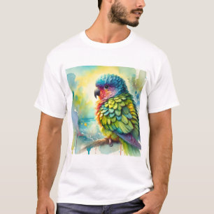 Camiseta Aratinga Parakeet 151024AREF102 - Watercolor