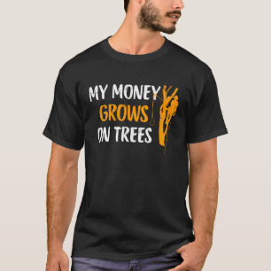 Camiseta Árbitro Árbol Árbitro Cilador Leñador Para Hombres