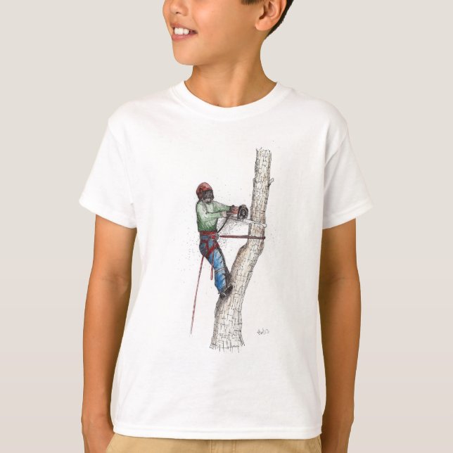 Camiseta Árbitro Arborista: Navidad presente navidad (Anverso)