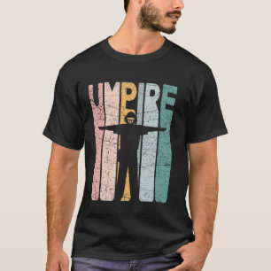 Camiseta Árbitro Béisbol Vintage Árbitro Retro