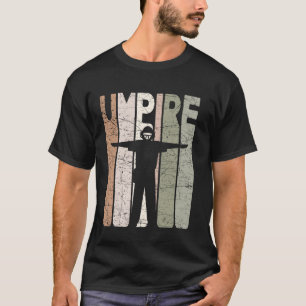 Camiseta Árbitro Béisbol Vintage Árbitro Retro