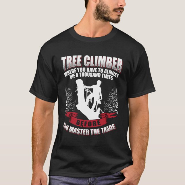 Camiseta Árbitro de escalador de árboles (Anverso)