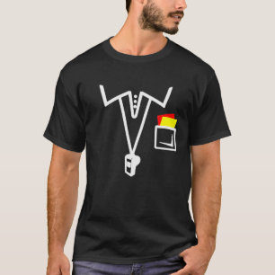 Camiseta Árbitro de fútbol de vestuario de árbitro