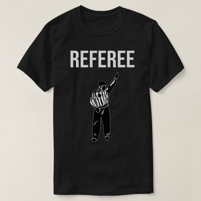 Camiseta    Árbitro de hockey sobre hielo Ref Classic T Shi (Diseño del anverso)