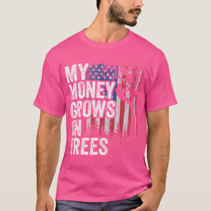 Camiseta Árbitro de la bandera de Estados Unidos crece mi d