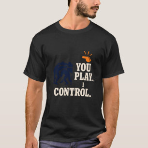 Camiseta Árbitro de Rugby Vida Partido Silbato Oficial Humo