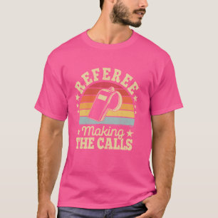 Camiseta Árbitro haciendo las llamadas hombres retro mujere