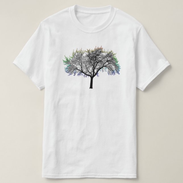 Camiseta árbol (Diseño del anverso)