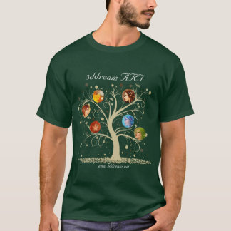 Camiseta árbol 3ddream