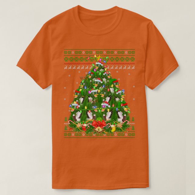 Camiseta Árbol alumbrador de aves mallorquinas Santa Mallar (Diseño del anverso)