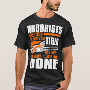 Camiseta Árbol Arboriculturista Lumberjack Cita Para Un Pue