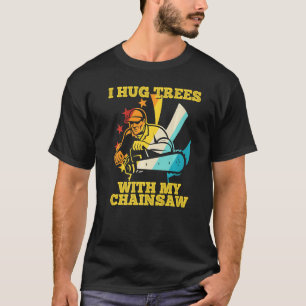 Camiseta Árbol Arborisco Árbol Escalador I Abrazo Árboles C