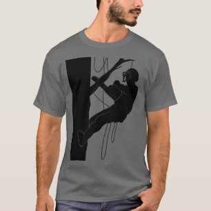 Camiseta Árbol arborista recortando árboles escalando