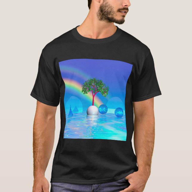 Camiseta Árbol arcoiris (Anverso)