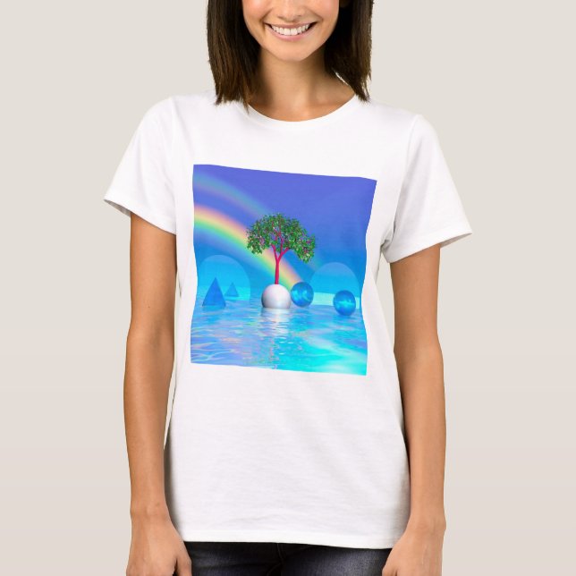 Camiseta Árbol arcoiris (Anverso)