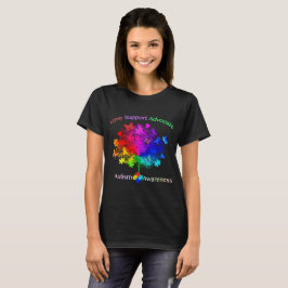 Camiseta Árbol arcoiris de autismo