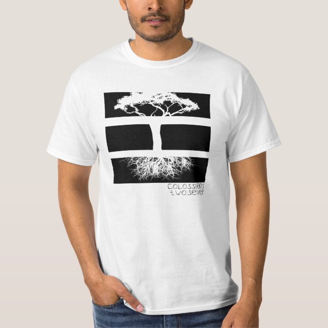 Camiseta Árbol arraigado (Anverso)