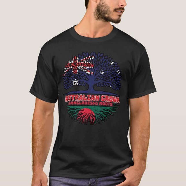 Camiseta Árbol australiano bangladesí (Anverso)