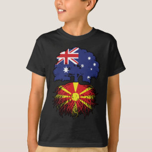 Camiseta Árbol australiano macedonio de Australia