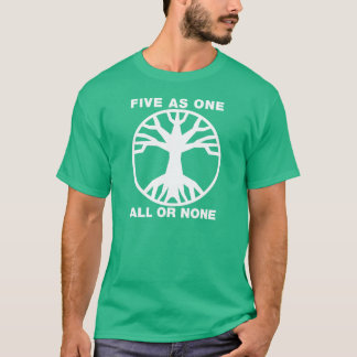 Camiseta Árbol bajo (colores oscuros)
