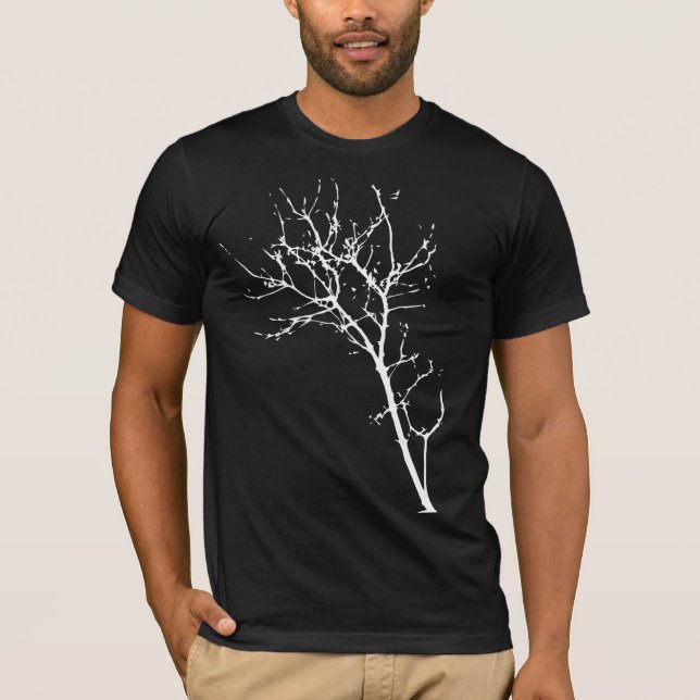 Camiseta Árbol blanco (Anverso)
