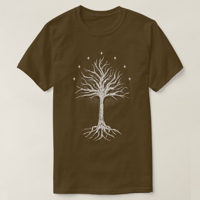 Camiseta Árbol Blanco De Gondor Kids Hoodie (Diseño del anverso)