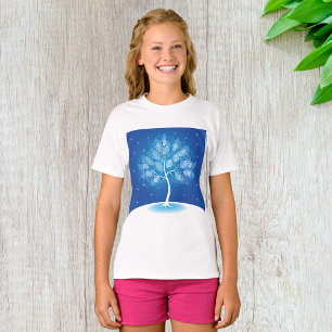 Camiseta Árbol blanco en la nieve
