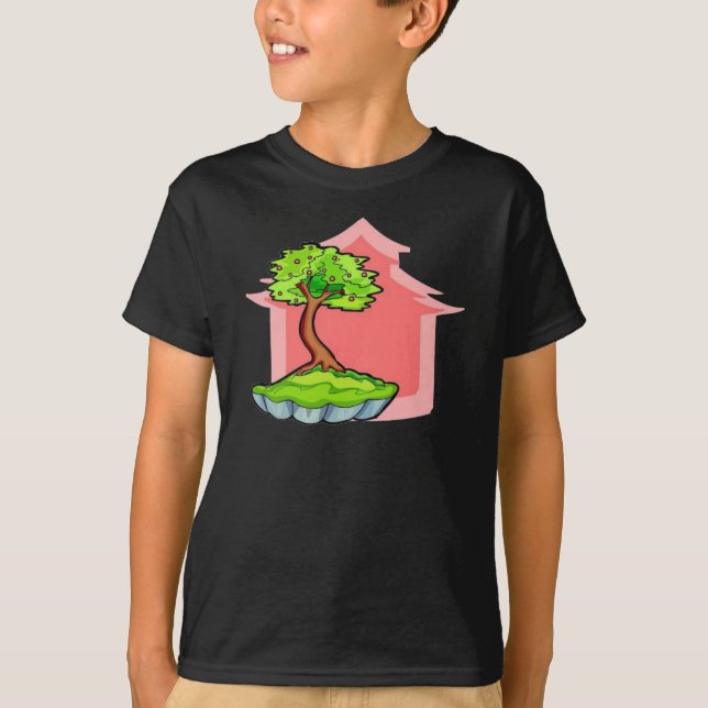 Camiseta Árbol Bonsai (Anverso)