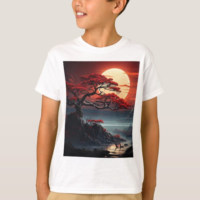 Camiseta Árbol Bonsai (Anverso)