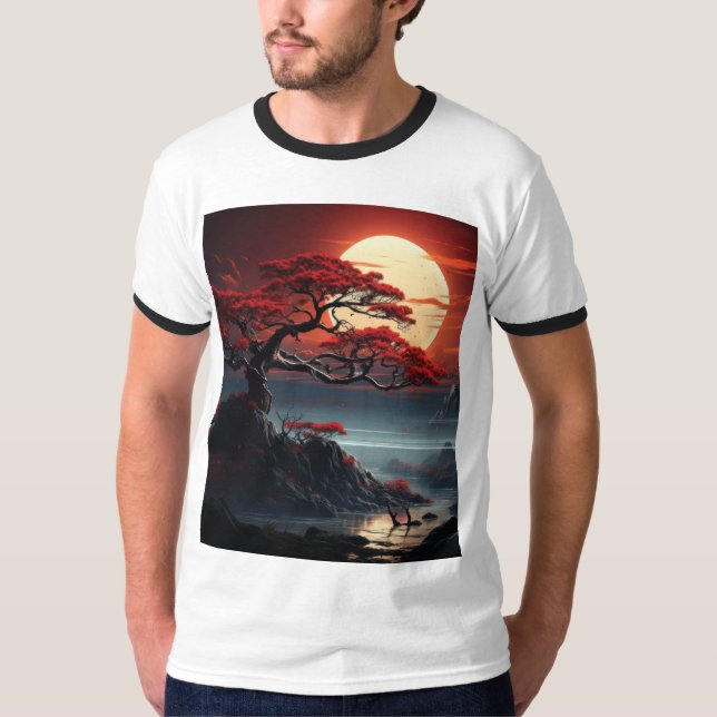 Camiseta Árbol Bonsai (Anverso)