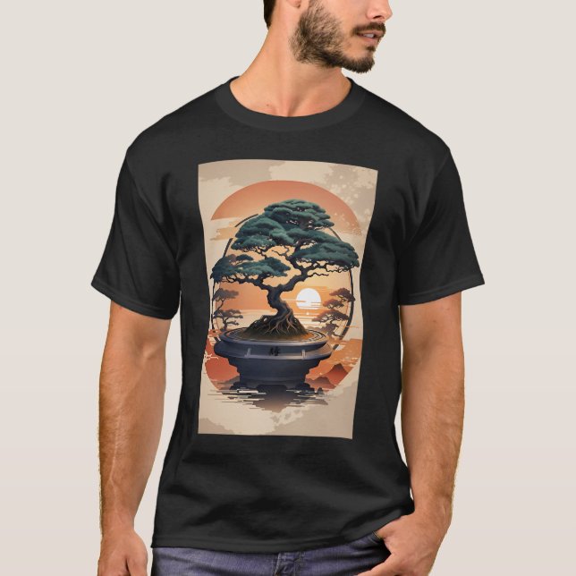 Camiseta Árbol Bonsai (Anverso)