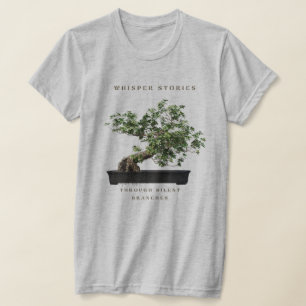 Camiseta Árbol Bonsai, arte japonés