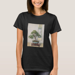 Camiseta Árbol bonsai cultura japonesa jardinería zen vinta