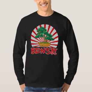 Camiseta Árbol Bonsai En El Círculo Budista De Enso B Japon