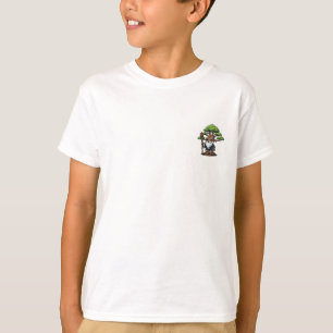 Camiseta Árbol Bonsái Espíritu Mago Sabio Niños