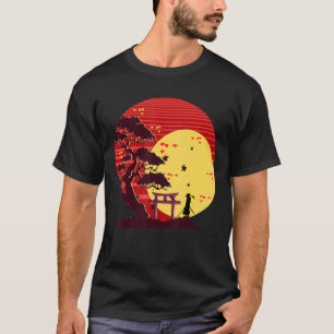 Camiseta Árbol bonsai japonés estético Zen budista japonés