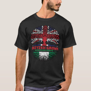 Camiseta Árbol británico nigeriano del Reino Unido